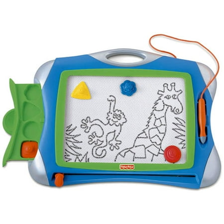 Fisher-Price Blue Doodle Pro with Bonus Alphabet Stampers