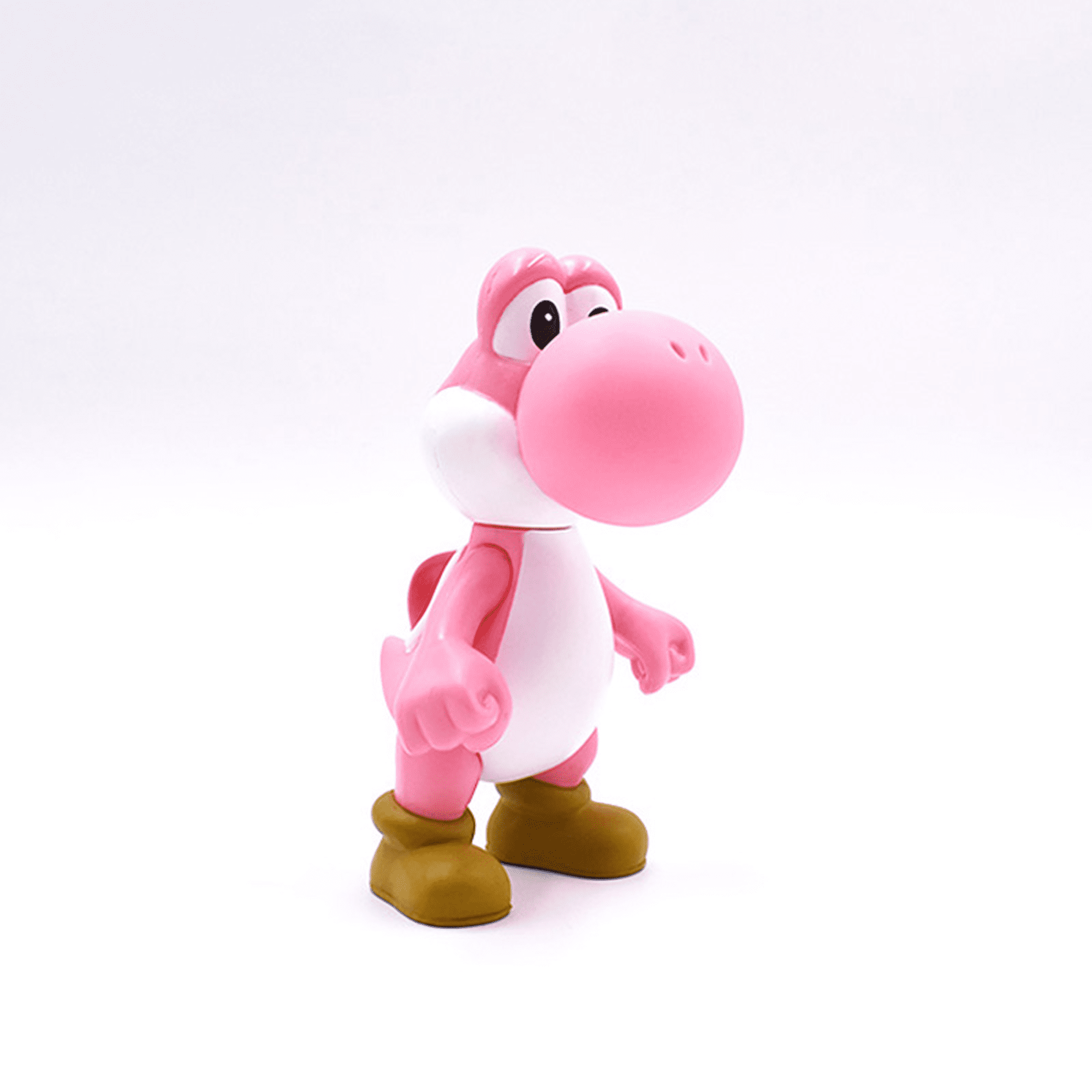FASLMH Nintendo Super Mario Mini Pink Yoshi Figure 5 Inch for Kids Age 8 up