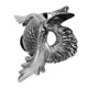 thumbnail image 5 of ColoMX Máscara de Halloween: Máscara de búho para adultos - Accesorio de plástico de media cara para fiestas de cosplay y carnaval., 5 of 7