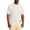 White, variant on T Shirts for Man, Mens Workout Shirts Twisted Knit Crew Neck Short Sleeve Tees Soft Comfortable Casual Everyday Leisure Tops White M