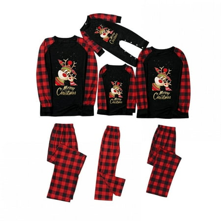 

Christmas Pajamas For Family 2022 Cute Classic Christmas Theme Pattern Family Christmas Pjs Matching Sets Loungewear Outfits