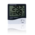 thumbnail image 1 of LCD Electrónico Digital Temperatura Humedad Medidor Termómetro Higrómetro Interior Exterior Estación Meteorológica Reloj LingWen 8390611427610, 1 of 1
