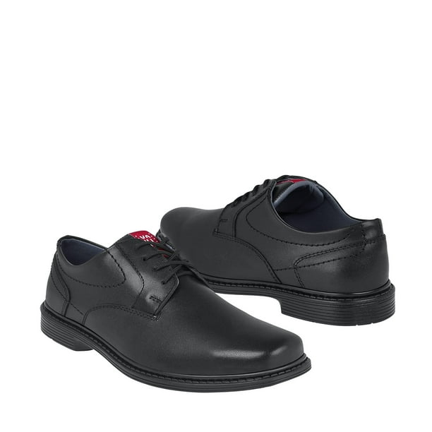 ZAPATOS ESCOLARES NIÑO VAVITO 451506 PIEL NEGRO 18-21