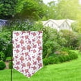 thumbnail image 2 of Wukai Purple Mushroom Print Garden Flag 12.5x18 Inch Double Sided Sun-resistant Rain-resistant, Wrinkle-resistant Colorfast(Only Flag), 2 of 7