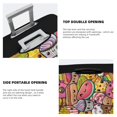 thumbnail image 5 of Fotbe Fruit-Flavored Ice-Cream Luggage Cover Protector,Suitcase Protector,Scratch and Dirt Resistant,Fits 18-32 Inch Luggage-Small, 5 of 9