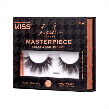 KISS Lash Couture Masterpiece Fake Eyelashes, 'Cruise', 1 Pair