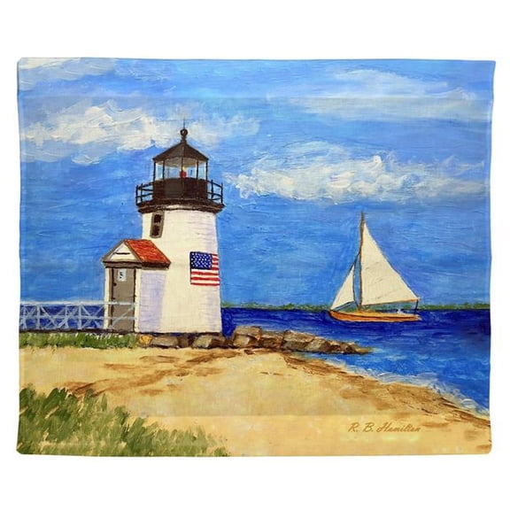 Betsy Drake TP1342 24 x 30 in. Brant Point Lighthouse, MA Outdoor Wall Hanging