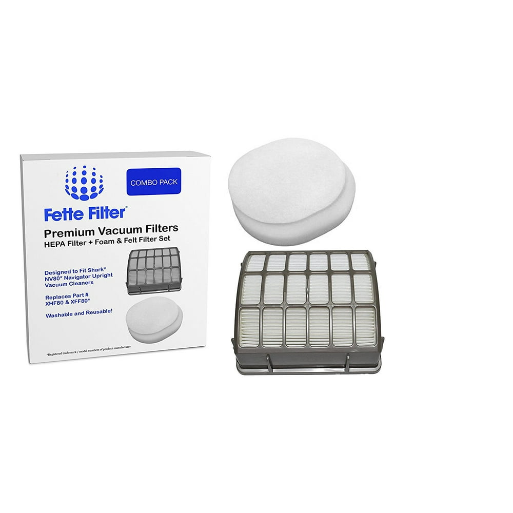 Shark Navigator Professional Compatible Filters. Fits Shark NV70, NV80