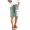 Green, variant on RUTAYY Toddler Children Knee Length Pants Kids Girls Letter Printed Elastic Waist Casual With Pocket Trouser Cute Infants Pants