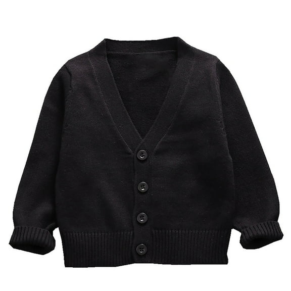 Cowsor Little Girl Knit Cardigan Sweater - Toddler Button Down School Uniforms Cardigan