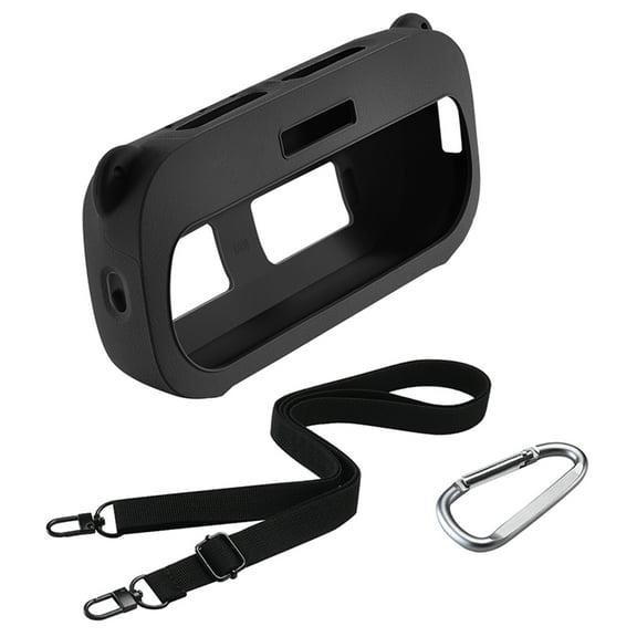 Yibooy Silicone Case Cover Carrying Case for Bose SoundLink Flex BT Speaker (Black)