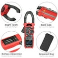 thumbnail image 3 of Amdohai HABOTEST AC/DC Digital Clamp Meter True-RMS Multimeter Anto-Ranging Multi Tester Current Clamp with Amp Volt Ohm Diode Capacitance Resistance Continuity NCV Temperature Duty Ratio VFD Tests, 3 of 7