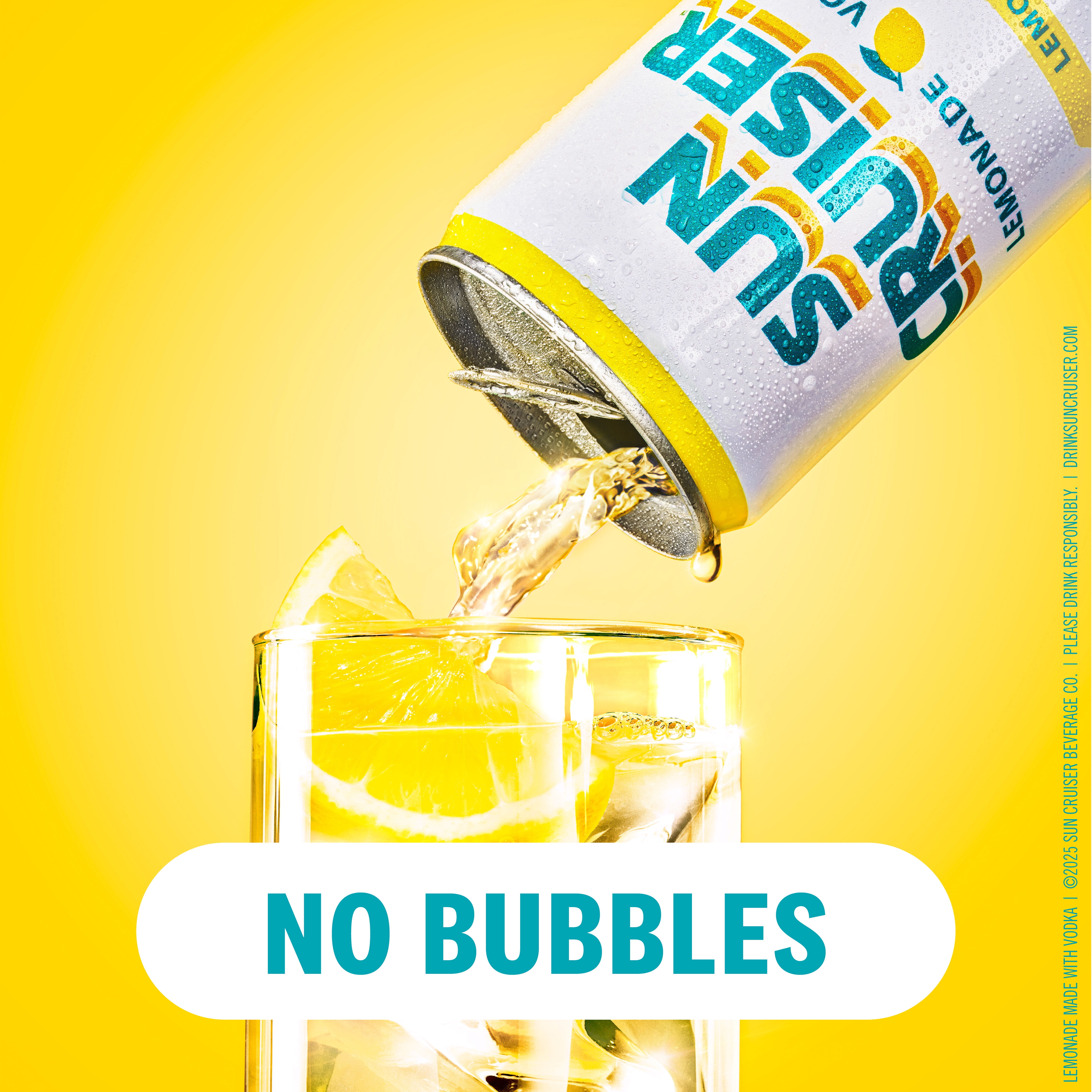 Sun Cruiser Lemonade Vodka Variety, 8 pack, 12oz Aluminum Cans, 4.5% ABV