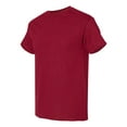 thumbnail image 2 of Men Heavy Cotton Multi Colors T-Shirt Color Garnet 3X-Large Size, 2 of 5