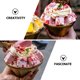 thumbnail image 4 of Tazón de postre estilo coreano Tazón de helado Tazón de ensalada de acero inoxidable Tazón de helado doméstico, 4 of 6