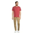 thumbnail image 5 of George Men’s & Big Men's Short Sleeve Henley Tee, Sizes S-3XL, 5 of 5