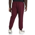 thumbnail image 2 of Society of One by DXL Men's Big and Tall Hybrid Joggers Zinfandel 1XLT, 2 of 5