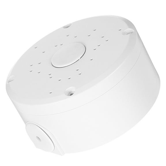 OUNONA Monitor Junction Box Cord Cover for Electrical Round Box Plastic Waterproof Dustproof Universal Enclosure 1 Set