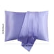 thumbnail image 5 of Fiudx Funda de Almohada de Seda Sintética, Tacto Suave y Liso, Protege El Cabello y La Piel, Tela de Satén Premium, Suave para Pieles Sensibles, Elegante Juego de Regalo, 20 X 26 Pulgadas, 2 Piezas, 5 of 5