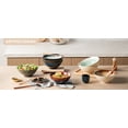 thumbnail image 6 of 8 Inch Ceramic Ramen Bowl Set of 2, 40oz Japanese Bowls with Spoons & Chopsticks,Durable,Microwave & Dishwasher Safe,Perfect for Ramen,Pho,Salad,Soup,Noodles，Mixing bowls (Aurora Galaxy), 6 of 8