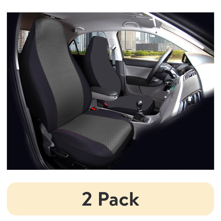 Auto Drive Atlanta Bucket Seat Cover, Black photo 2