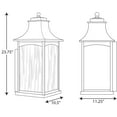 thumbnail image 2 of Maison Collection Black One-Light Extra-Large Wall Lantern, 2 of 2