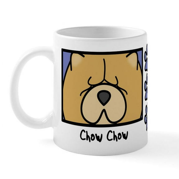 CafePress - Anime Chow Chow Mug - 11 oz Ceramic Mug - Novelty Coffee Tea Cup