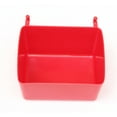 thumbnail image 4 of 10 Pack Small Plastic Pegboard Storage/Parts Bins - Red, 4 of 10