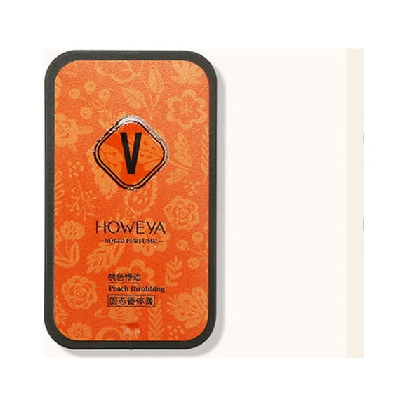 Fawoonu "Peach Blossom Solid Perfume Set - Long-lasting Fragrance for Women, Ideal for Home & Office Use"