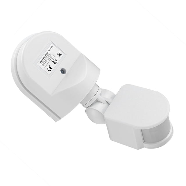 Sensor de Movimento Infrarrojo, Detector del interruptor de Luz Ajustable, Hecho de Material PlásTiCO, Control Inteligente de Alta Sensibilidad
