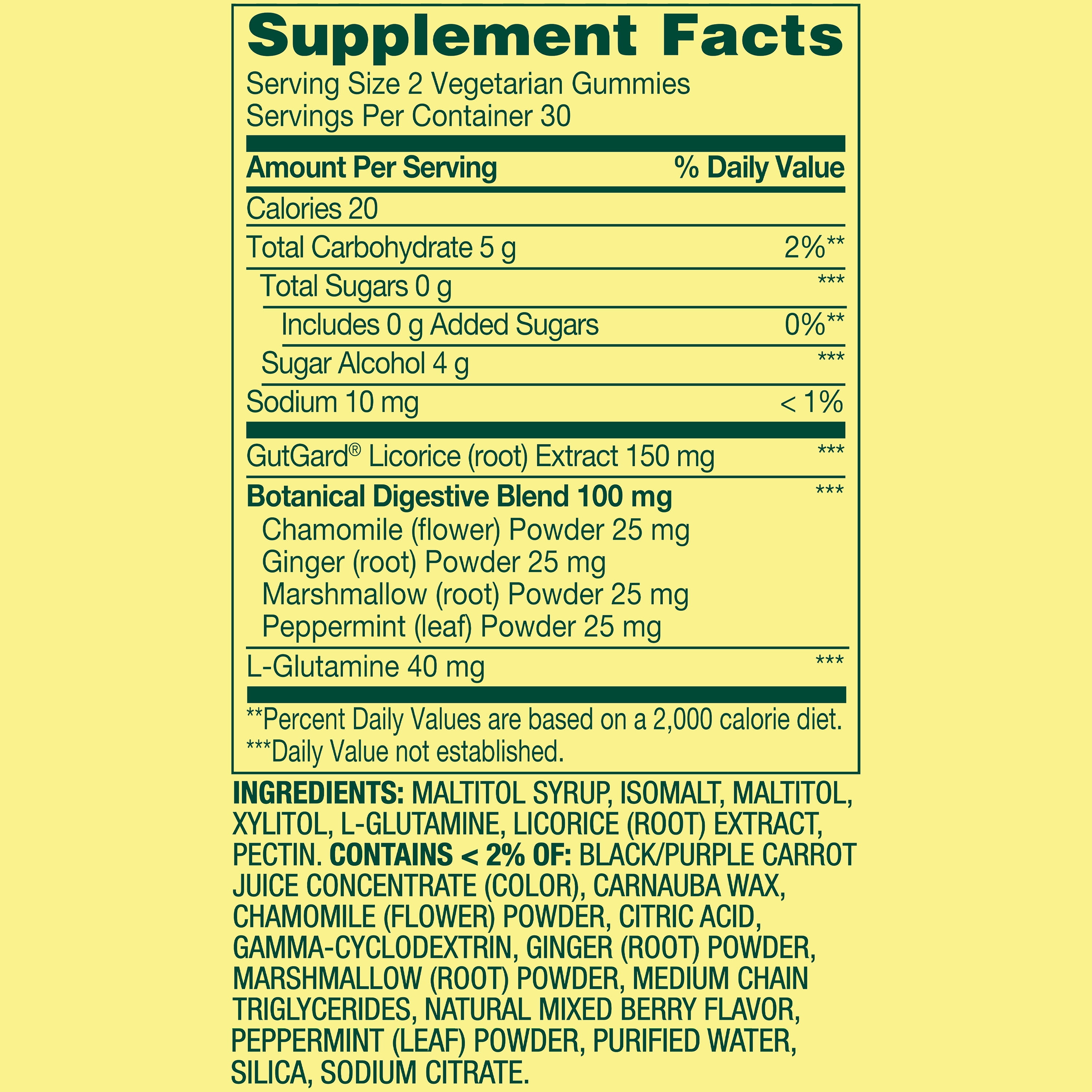 Spring Valley Reflux Guard with Peppermint, Natural Mixed Berry Flavor, 60 Vegetarian Gummies