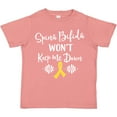 thumbnail image 3 of Inktastic Spina Bifida Awareness Message Ribbon Boys or Girls Toddler T-Shirt, 3 of 5