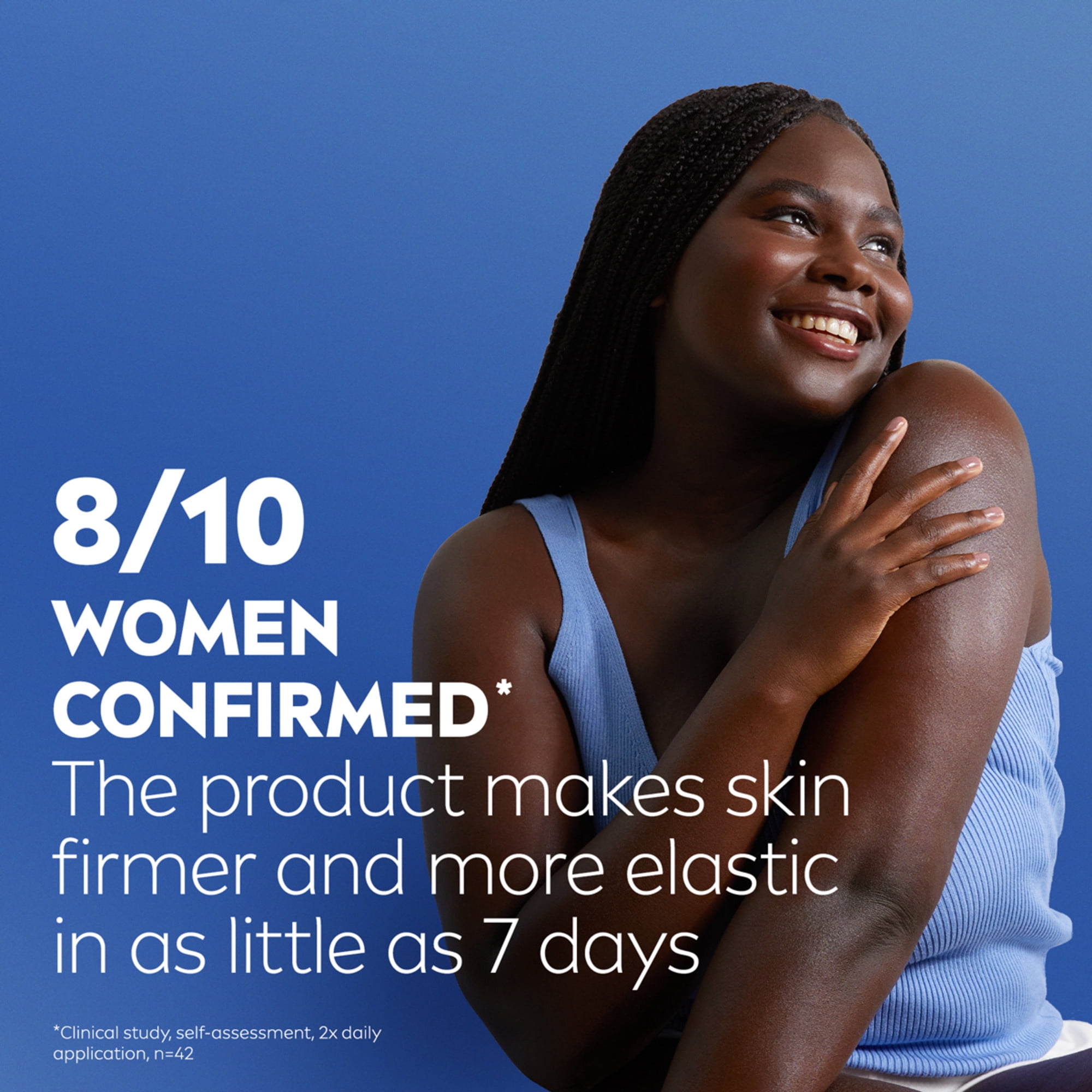 NIVEA Skin Firming Sheer Hydration Body Lotion with Q10 and Vitamin C, 16.9 fl oz