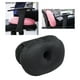 thumbnail image 4 of Cojín de asiento de espuma viscoelástica cómodo con forma de dona y soporte para la espalda y los glúteos. Negro, 4 of 8