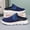 Blue, variant on Allseason Large Size Men'S Comfortable Breathable Ultra-Light Indoor Outdoor Mule Shoes Half Slipper Fashion Casual Shoes