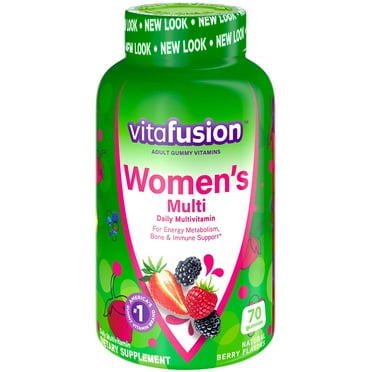 5 Pack - Vitafusion Women's Gummy Vitamins Mixed Berries 70 Each