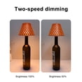 thumbnail image 2 of Prenda Impermeable Recargable Decorativa La Lámpara Mesa LED Botella Vino 3600mAh IP54, 2 of 9