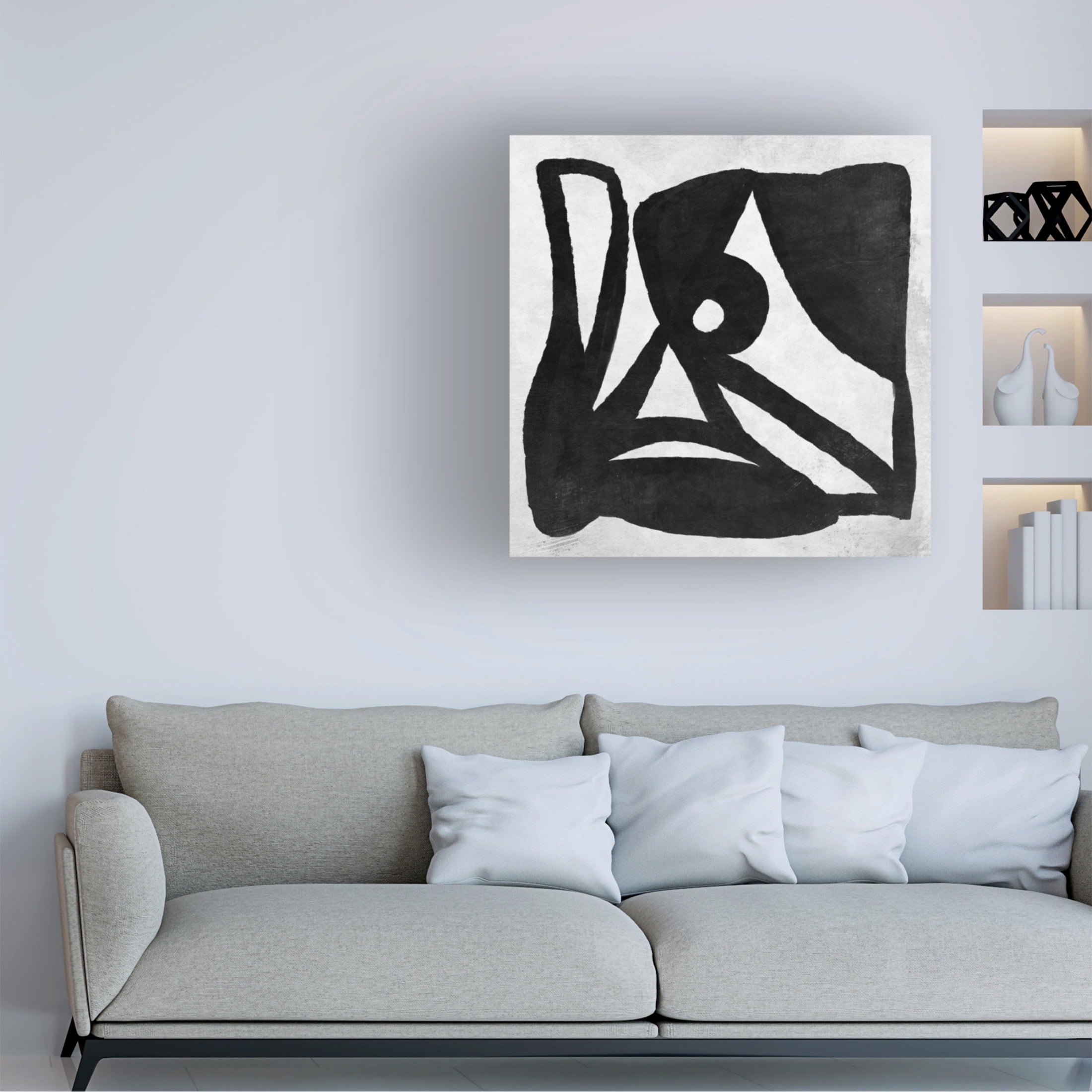 Trademark Fine Art Dan Hobday Abstract Melody No2 Canvas Wall Art