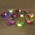 thumbnail image 4 of Etiqueta engomada de la pared NikouMX 10 piezas mariposa brillante luminosa decoración de pared, 4 of 8