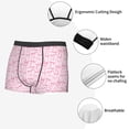 thumbnail image 3 of Honeii Ribbon Bow Print Mens Boxer Briefs Breathable,Boxer Brief for Men, Moisture-Wicking Underwear-XX-Large, 3 of 5