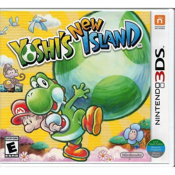 Yoshi's New Island (Nintendo 3DS, 2014)