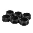 thumbnail image 3 of 12Pcs Plastic Blanking End Cap Pipe Tube Insert Plug Cover 40mm Black, 3 of 8