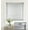 No Drill-Silver Grey, variant on LazBlinds No Tools-No Drill 1" Aluminum Mini Blinds, Cordless Blinds for Windows, Light Filtering Horizontal Blinds and Shades for Window Size 17'' W x 36'' H, White