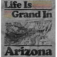 thumbnail image 2 of Arizona AZ Vintage Grand Canyon State Womens Fitted Plus Size Graphic Tee Brisco Brands 2X, 2 of 5