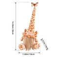 thumbnail image 2 of Giraffe Gnomes Plush Decorations, Farmhouse Gnomes Decorations for Home, Scandinavia Gnome Tiered Tray Flower Decor for Kitchen Decor, Gnome Gifts for Women, Swedish Nisse Tomte Home Oranment, 2 of 8