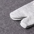 thumbnail image 2 of Zoyueyie ROSENICE 3 Pairs of Elastic Cotton Flop Socks (White+Grey+Black), 2 of 10