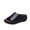 Black, variant on OAVQHLG3B Women's Leisure Vacation Comfort Open Toe Wedge Beach Sandals