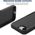 thumbnail image 4 of Dteck for iPhone 16e Case with Screen Protector, Military Grade Heavy Duty Shockproof Phone Cover for iPhone 16E 6.1" 2025,Deep Blue, 4 of 6