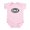 Petal Pink, variant on CafePress - OBX Outer Banks, NC Oval Infant Bodysuit - Baby Light Bodysuit, Size Newborn - 24 Months