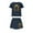 Navy#5, variant on Tnhcen Women's Halloween Milk Silk Pajama Set Short Sleeve Round Neck Sporty Sleepwear Comfortable Loungewear S-XL Multiple Colors Available Gray